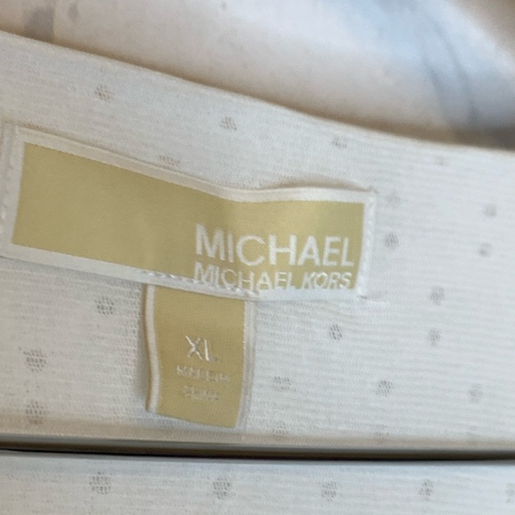 Michael Kors white eyelet smocked dress - Picture 7 of 8